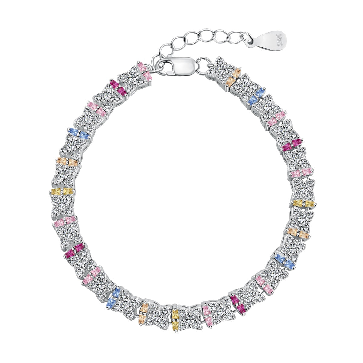 [Lora-Jewelry] Bracelet quotidien unique en forme de fleur colorée