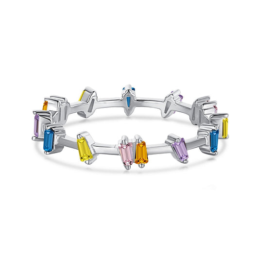 [Lora-Jewelry] Bague unique à taille trapèze pour un usage quotidien