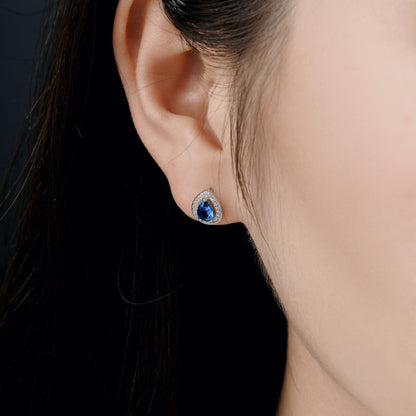 [Lora-Jewelry] Boucles d'oreilles luxueuses en forme de goutte d'eau