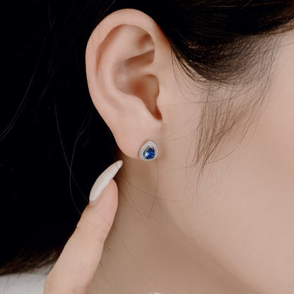 [Lora-Jewelry] Boucles d'oreilles luxueuses en forme de goutte d'eau