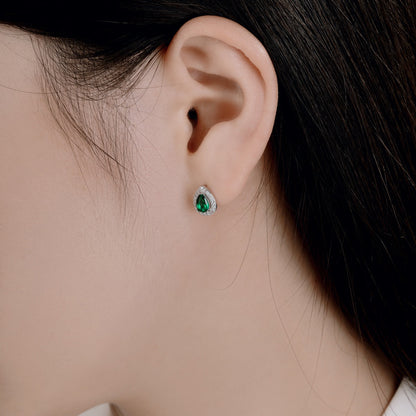 [Lora-Jewelry] Boucles d'oreilles luxueuses en forme de goutte d'eau