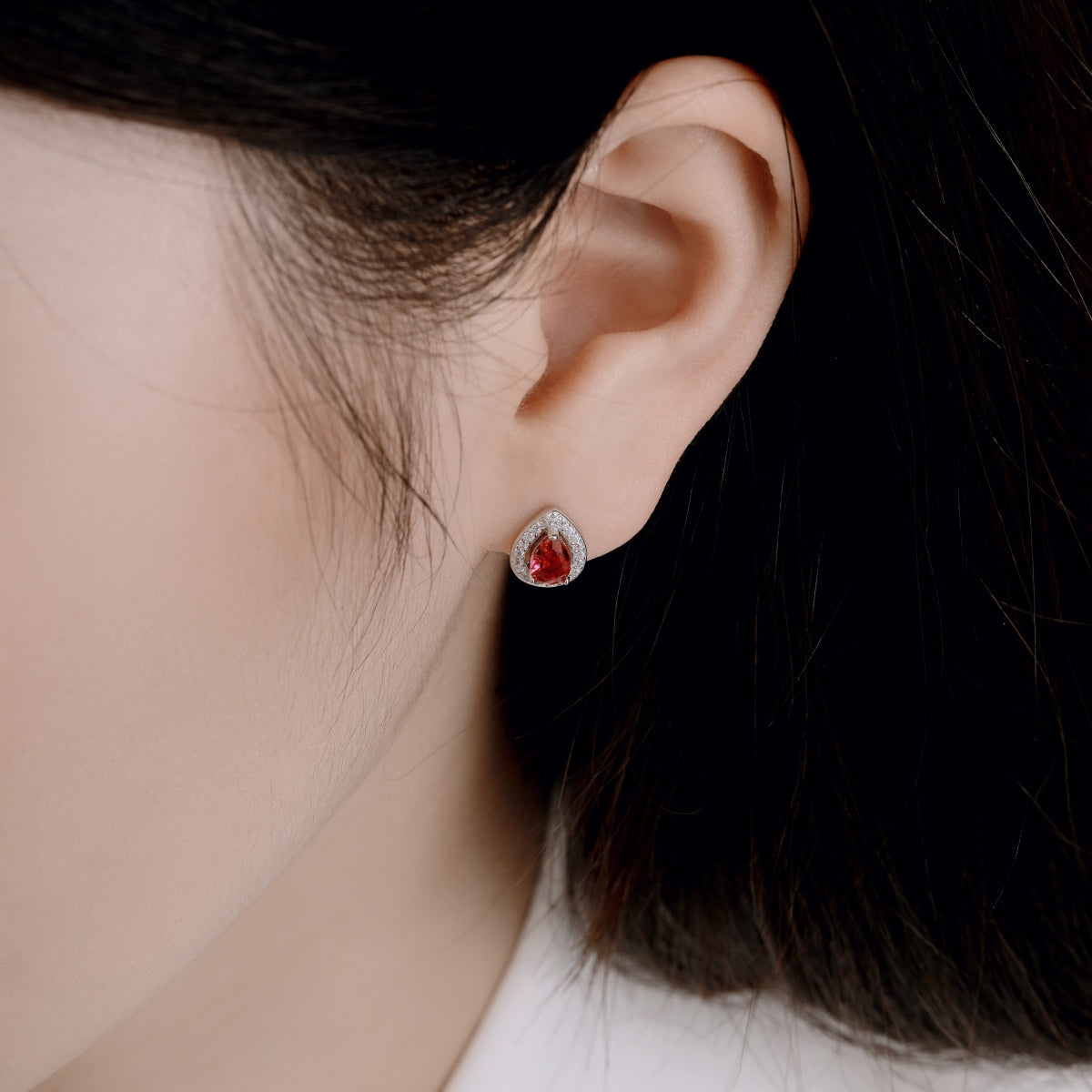 [Lora-Jewelry] Boucles d'oreilles luxueuses en forme de goutte d'eau