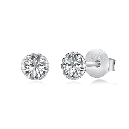 [Lora-Jewelry] Boucles d'oreilles rondes colorées et étincelantes