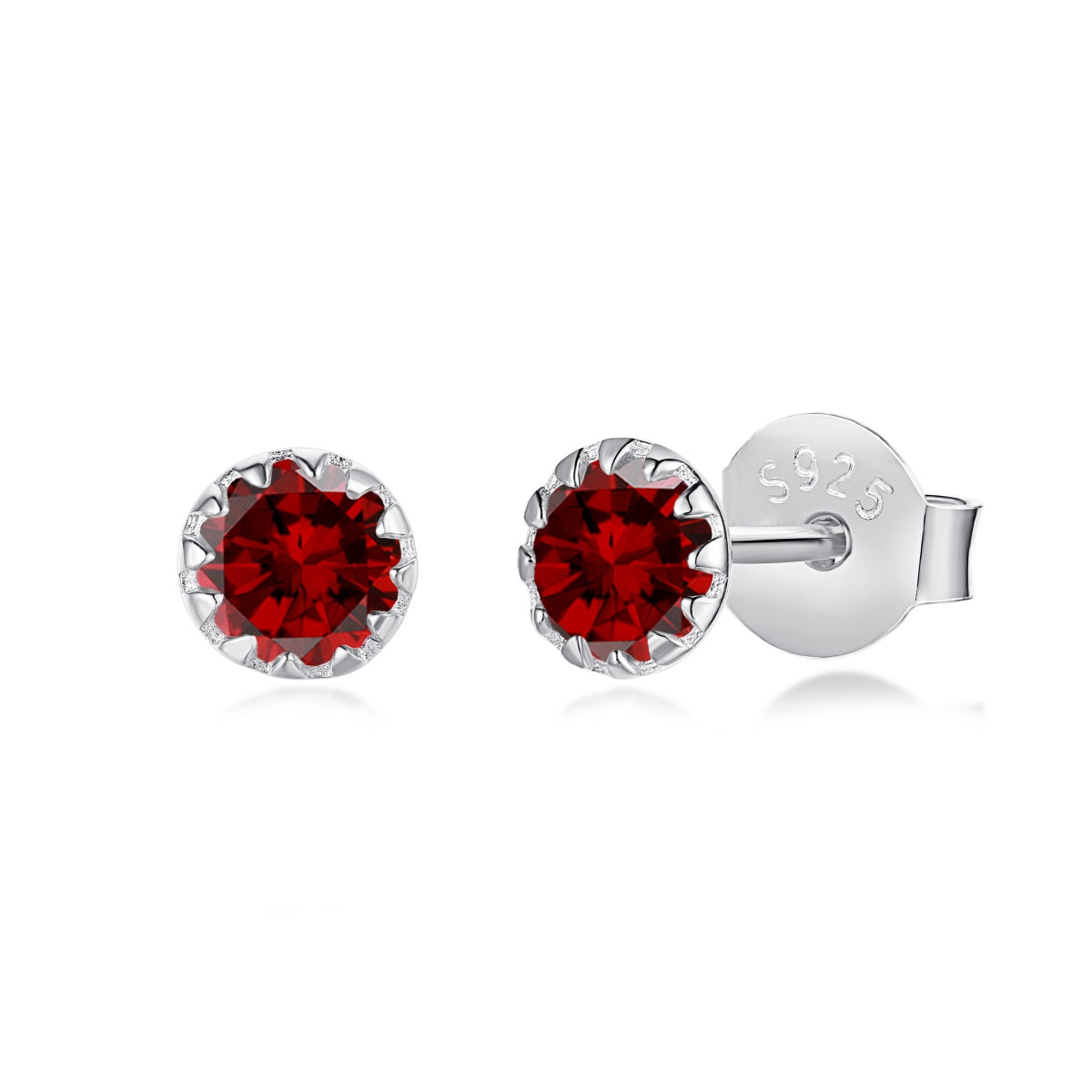 [Lora-Jewelry] Boucles d'oreilles rondes colorées et étincelantes