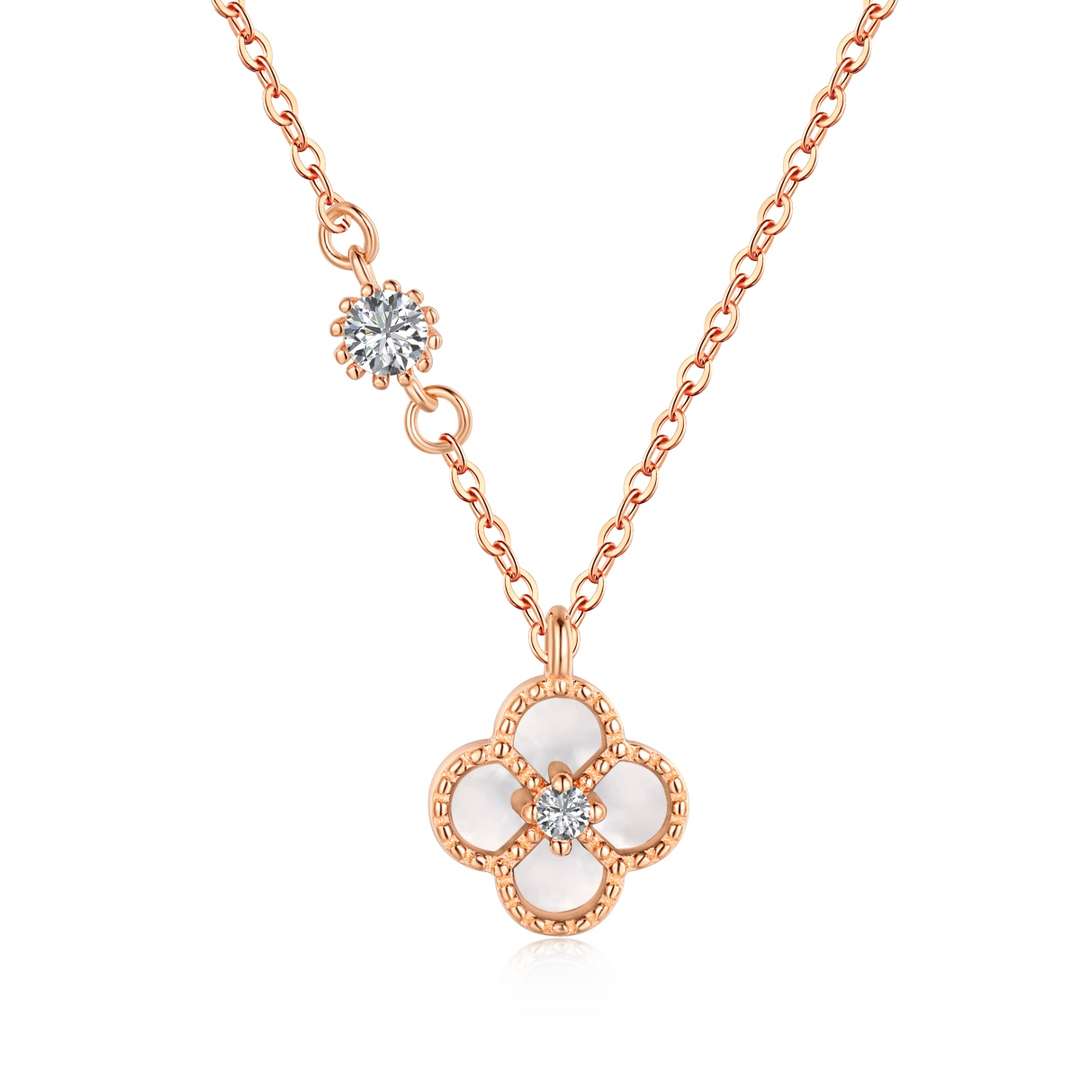 [Lora-Jewelry] Collier délicat en forme de fleur