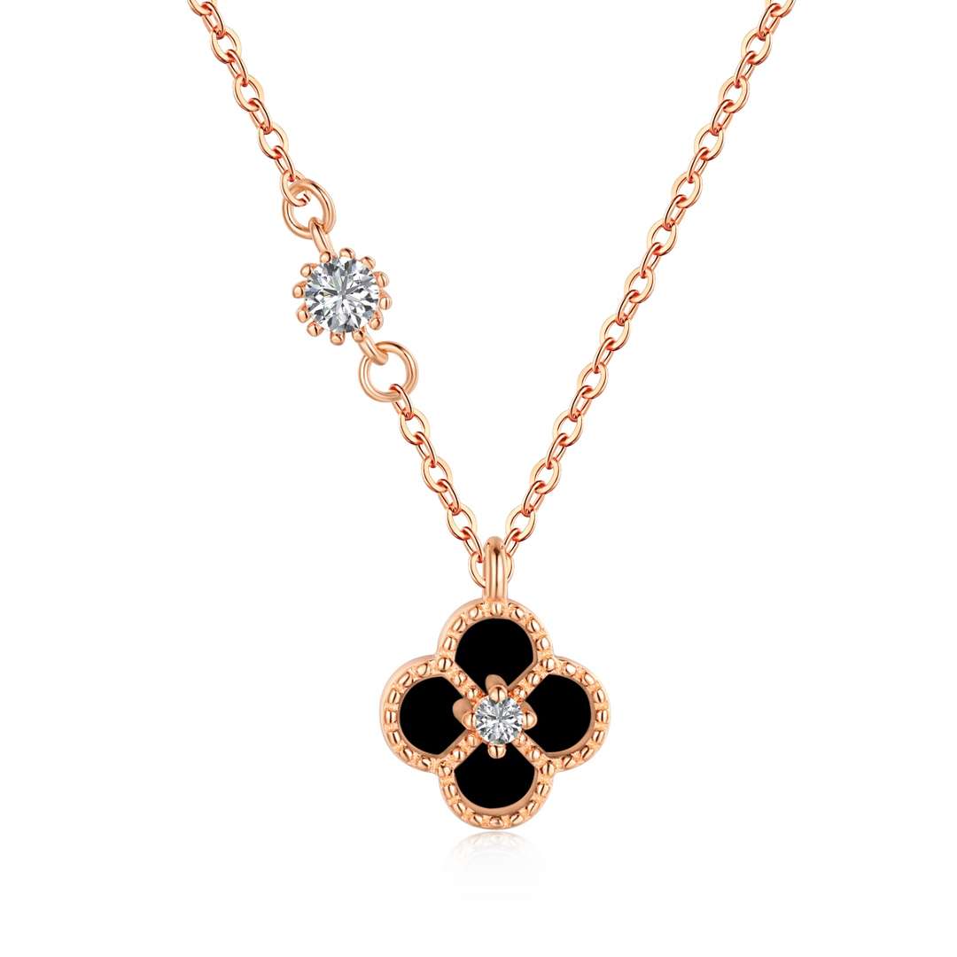 [Lora-Jewelry] Collier délicat en forme de fleur