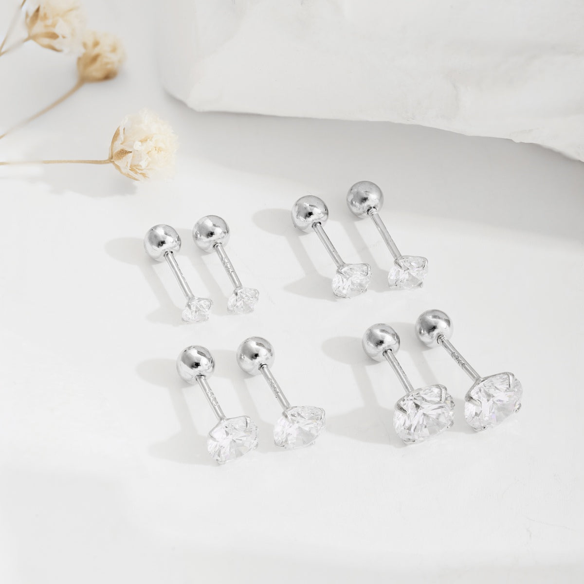 [Lora-Jewelry] Boucles d'oreilles uniques en forme d'os d'oreille en forme de U
