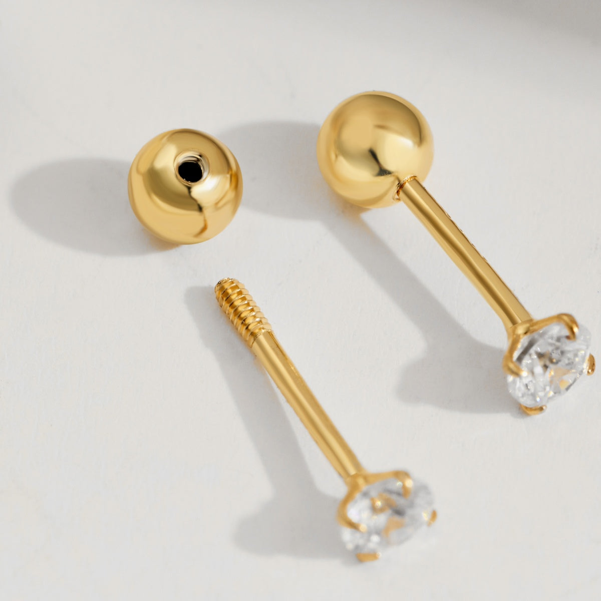[Lora-Jewelry] Boucles d'oreilles uniques en forme d'os d'oreille en forme de U