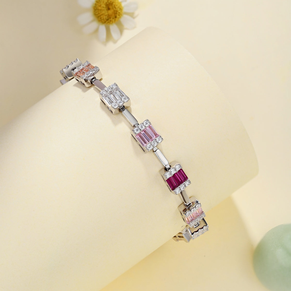 [Lora-Jewelry] Bracelet quotidien délicat et charmant en émeraude