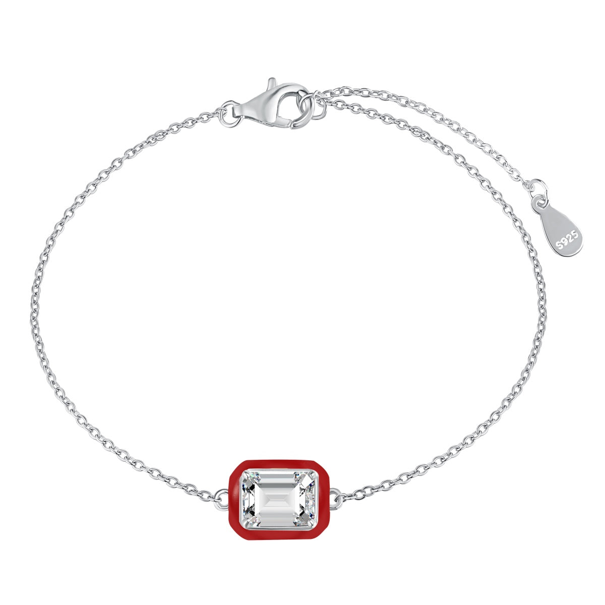 [Lora-Jewelry] Bracelet quotidien en émeraude colorée et scintillante de 2,0 carats