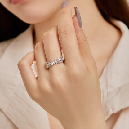 [Lora-Jewelry]個性的なカラフルなマーキスカットデイリーリング