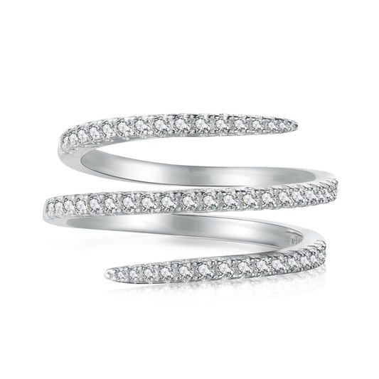 [Lora-Jewelry] Bague unique et vibrante à empilement quotidien