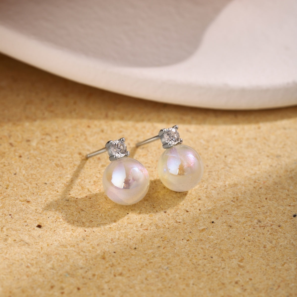 [Lora-Jewelry] Boucles d'oreilles sirène en perles Symphony