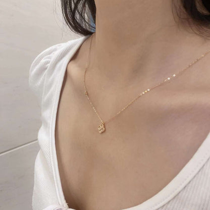 [Lora-Jewelry] Collier délicat en forme de fleur
