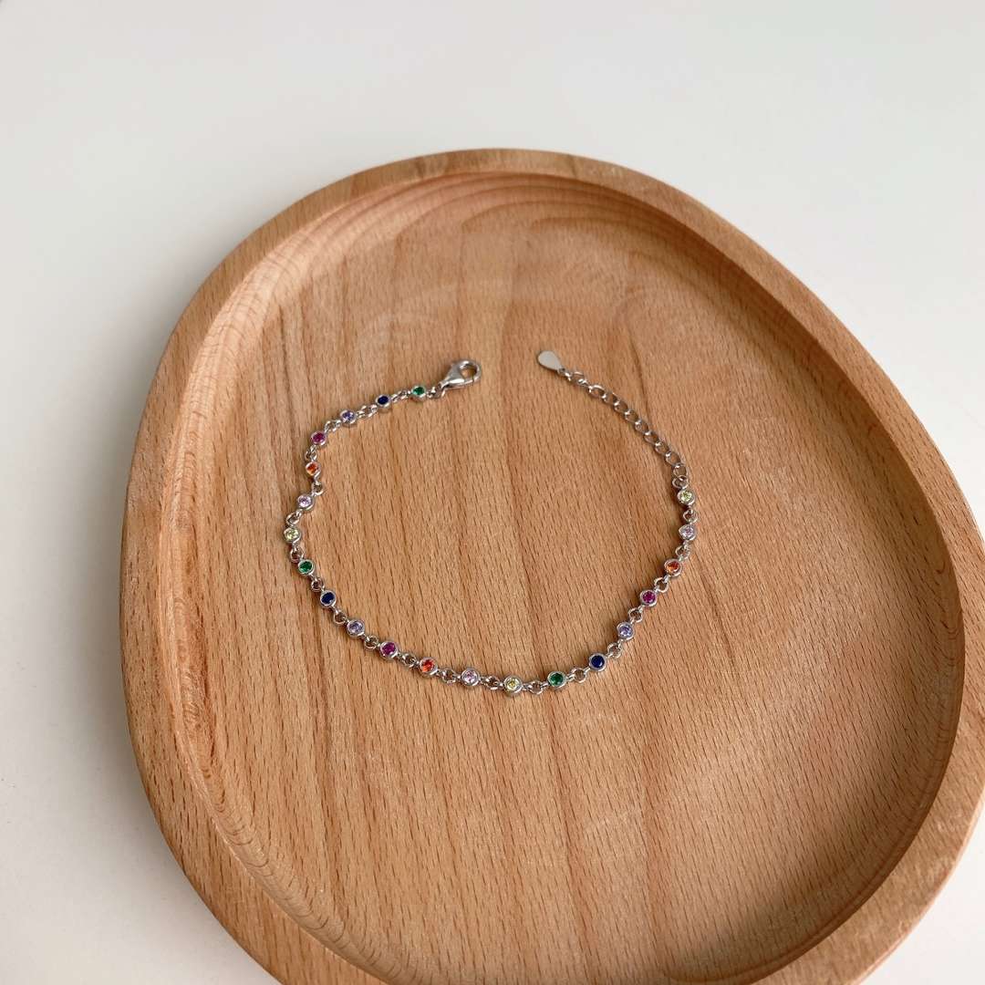 [Lora-Jewelry] Bracelet à perles colorées