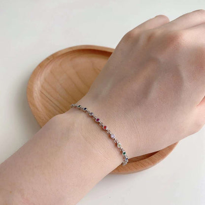 [Lora-Jewelry] Bracelet à perles colorées