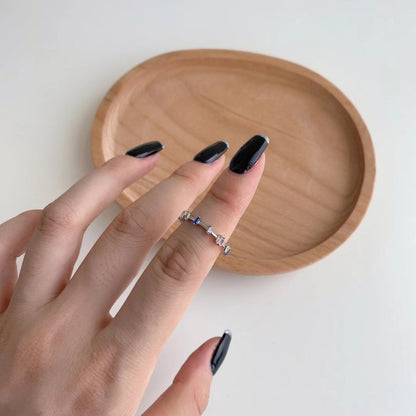 [Lora-Jewelry] Bague unique à taille trapèze pour un usage quotidien