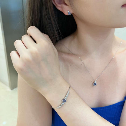 [Lora-Jewelry] Bracelet luxueux Cœur de l'Océan
