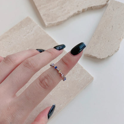 [Lora-Jewelry] Bague unique à taille trapèze pour un usage quotidien