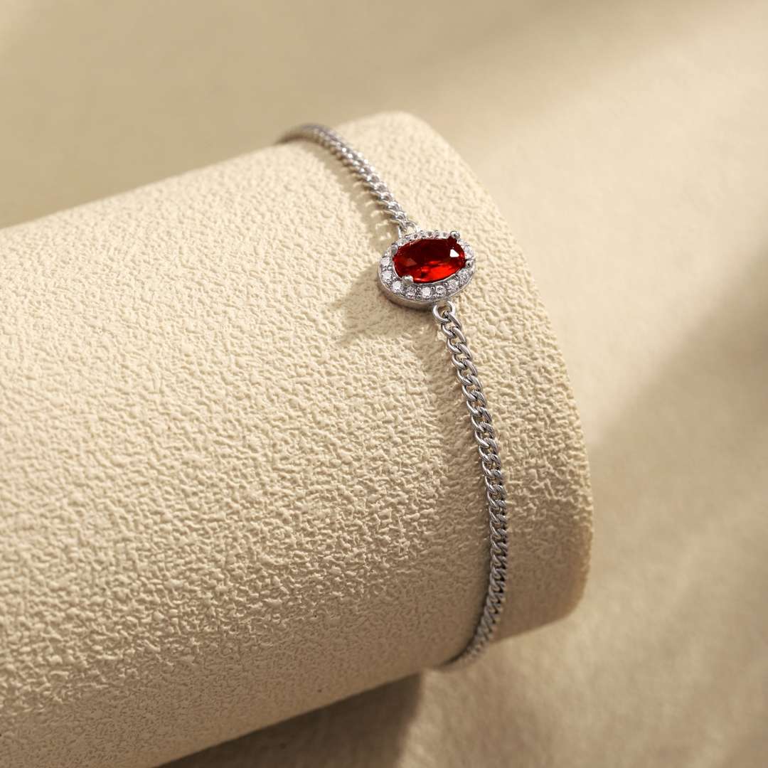 [Lora-Jewelry] Bracelet de forme ovale exquis