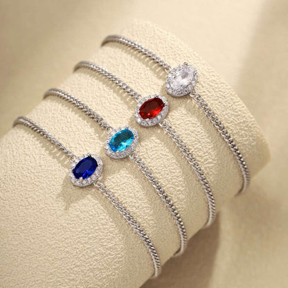 [Lora-Jewelry] Bracelet de forme ovale exquis