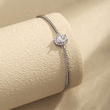 [Lora-Jewelry] Bracelet de forme ovale exquis