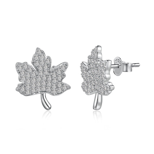 [Lora-Jewelry]美しいメープルリーフデザインのイヤリング