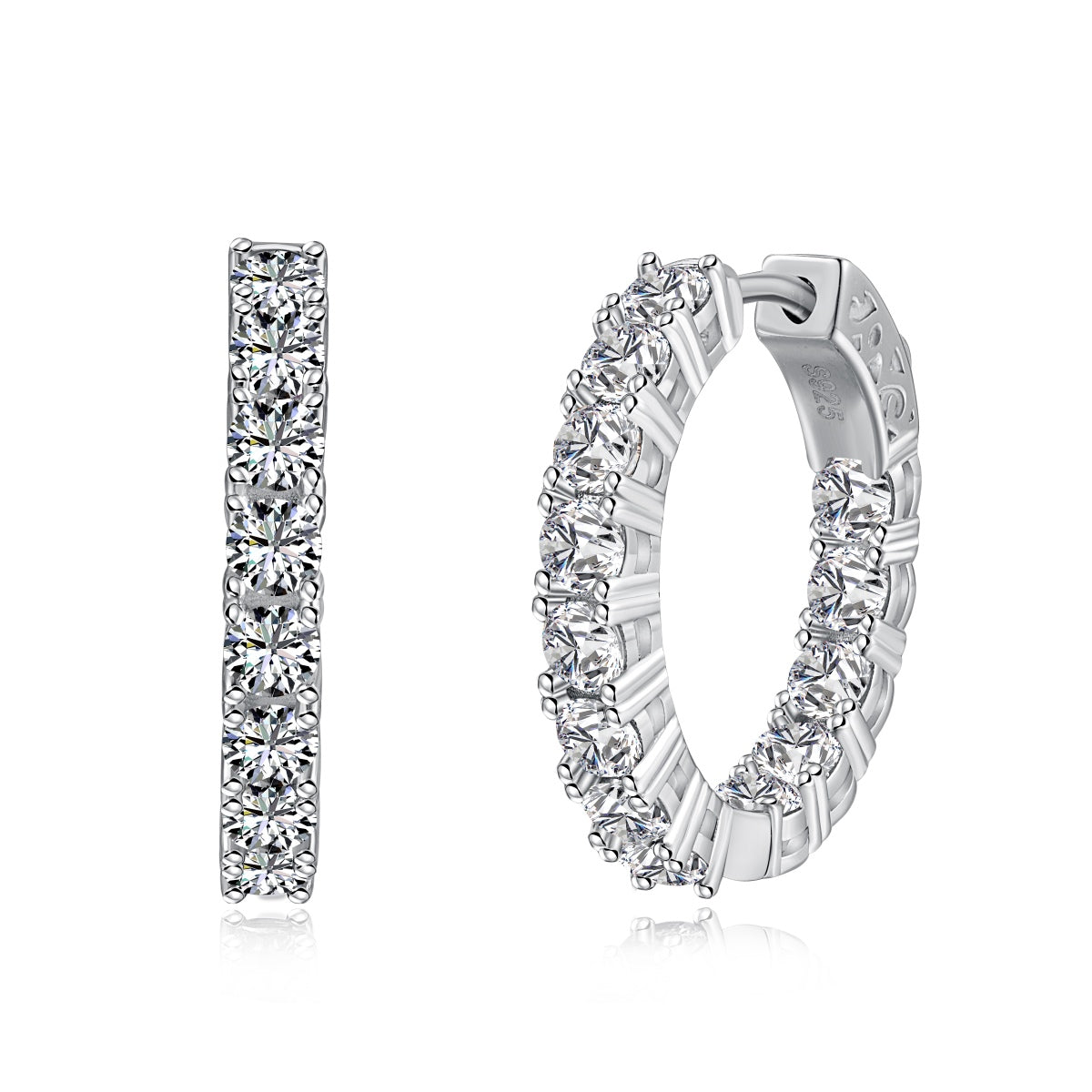 [Lora-Jewelry] Boucles d'oreilles rondes uniques pour le quotidien