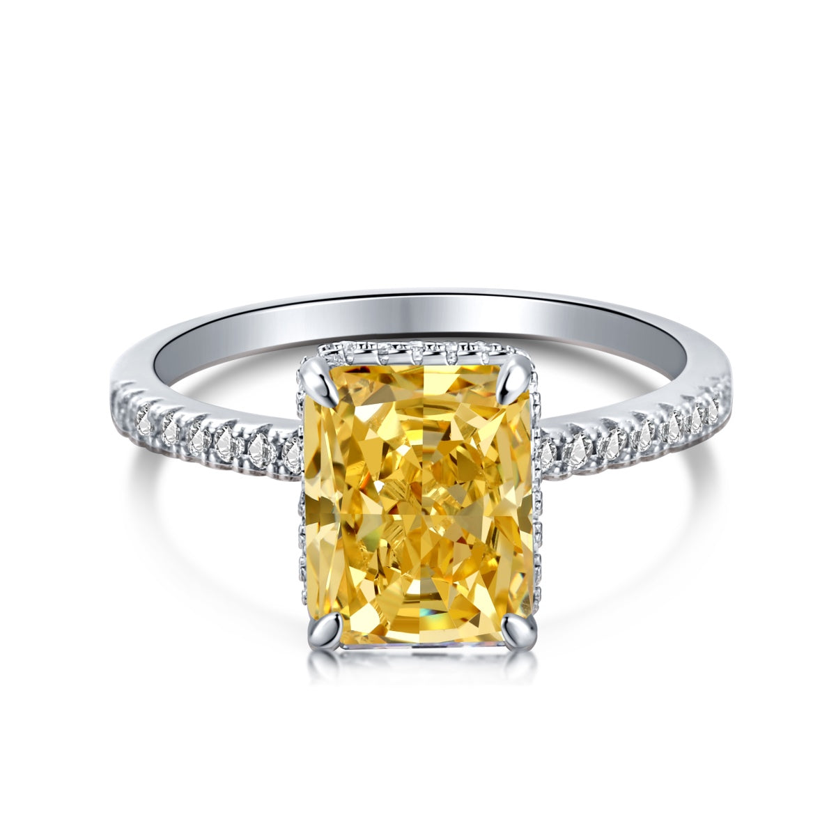 [Lora-Jewelry] Bague de fiançailles luxueuse de 4,0 carats