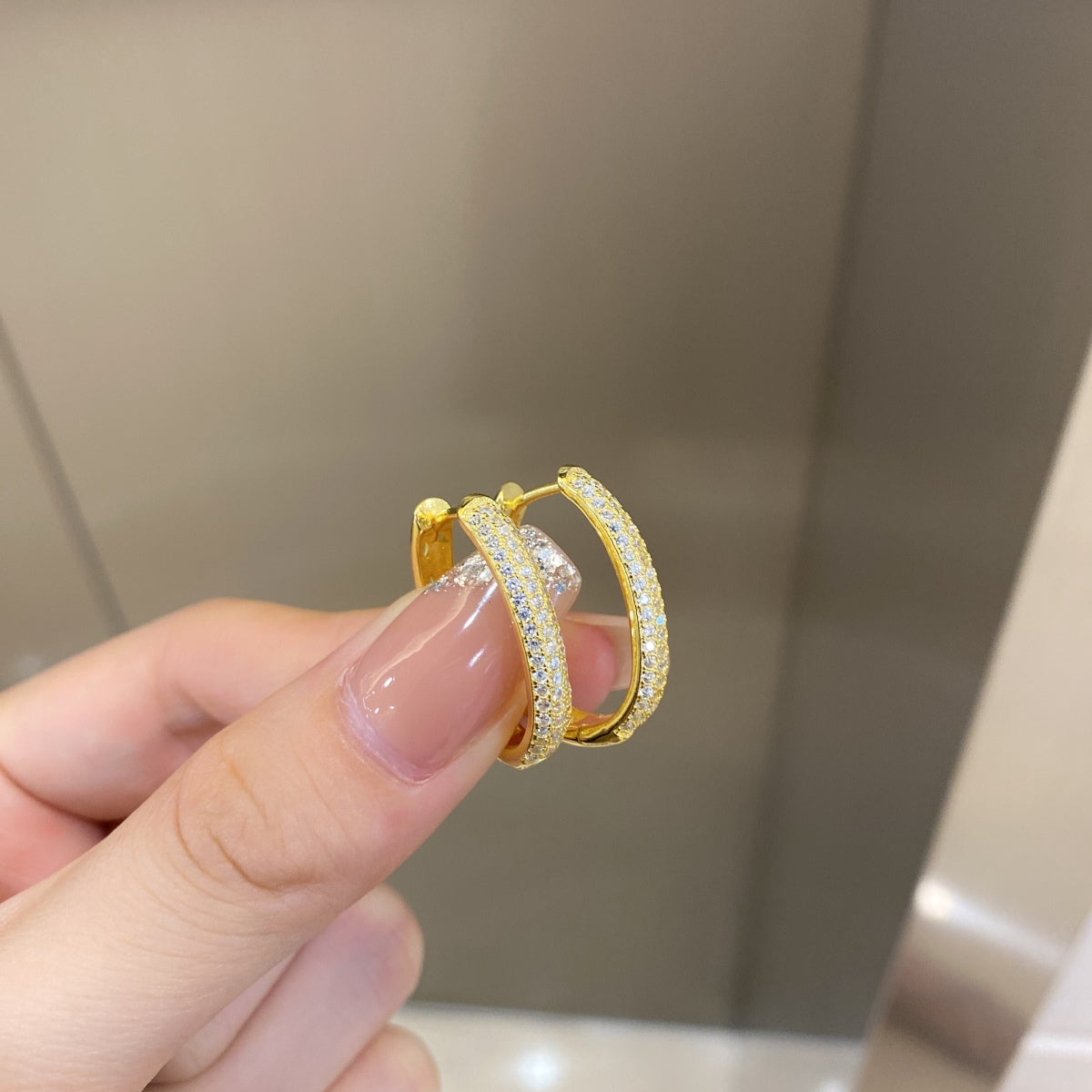 [Lora-Jewelry] Boucles d'oreilles exquises et polyvalentes pour tous les jours