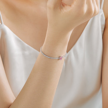 [Lora-Jewelry] Bracelet quotidien exquis de 0,75 carat à taille ovale