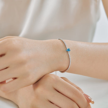[Lora-Jewelry] Bracelet quotidien exquis de 0,75 carat à taille ovale