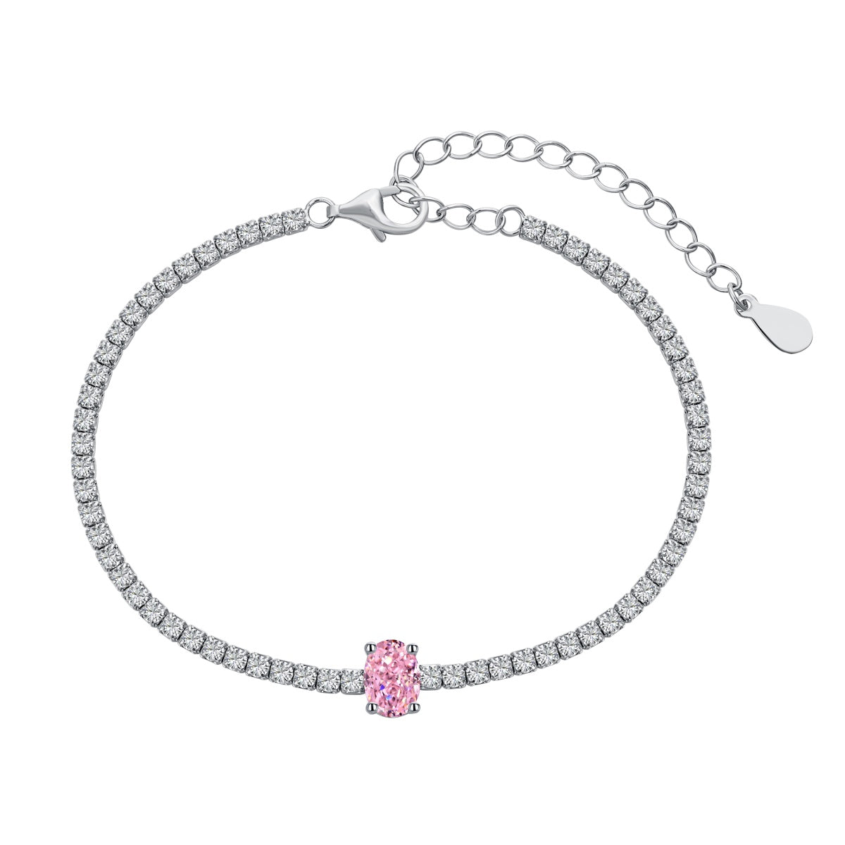 [Lora-Jewelry] Bracelet quotidien exquis de 0,75 carat à taille ovale