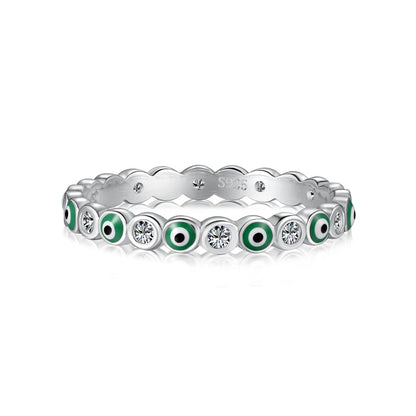 [Lora-Jewelry] Bague ronde scintillante et vibrante pour un usage quotidien