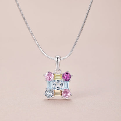 [Lora-Jewelry] Superbe collier multicolore