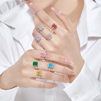 [Lora-Jewelry] Bague de fiançailles luxueuse de 4,0 carats