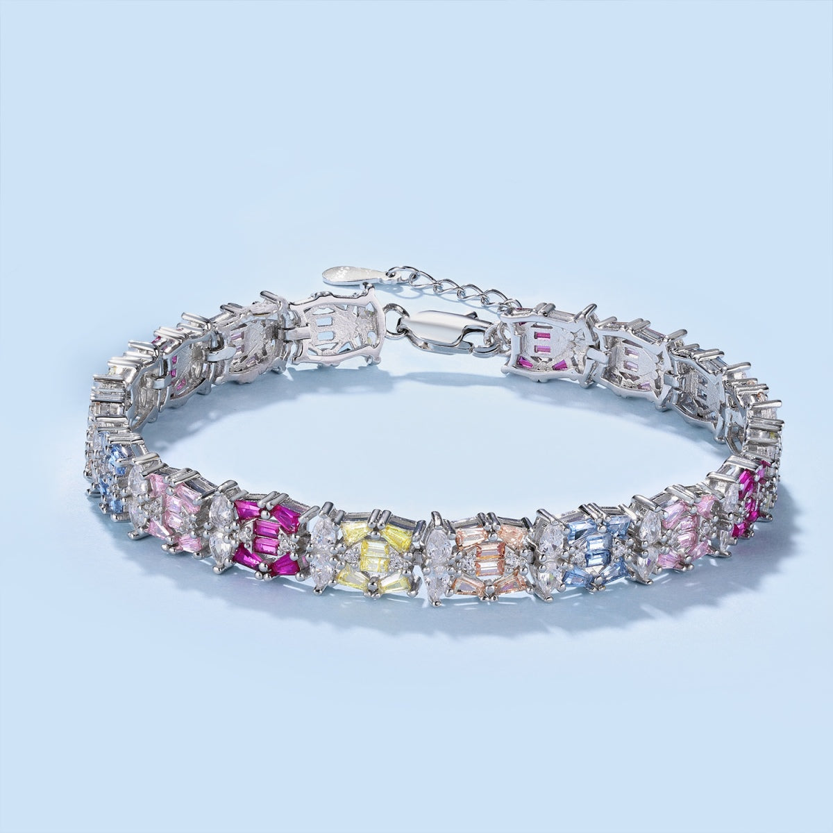 [Lora-Jewelry] Bracelet de fête délicat et coloré à plusieurs coupes