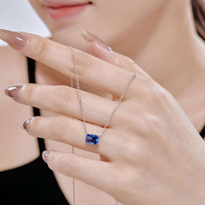 [Lora-Jewelry] Collier luxueux de forme carrée et coloré
