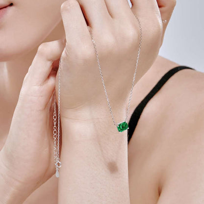 [Lora-Jewelry] Collier luxueux de forme carrée et coloré