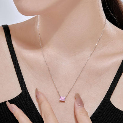 [Lora-Jewelry] Collier luxueux de forme carrée et coloré