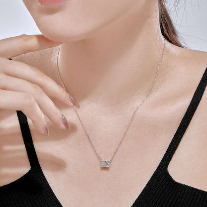 [Lora-Jewelry] Collier luxueux de forme carrée et coloré