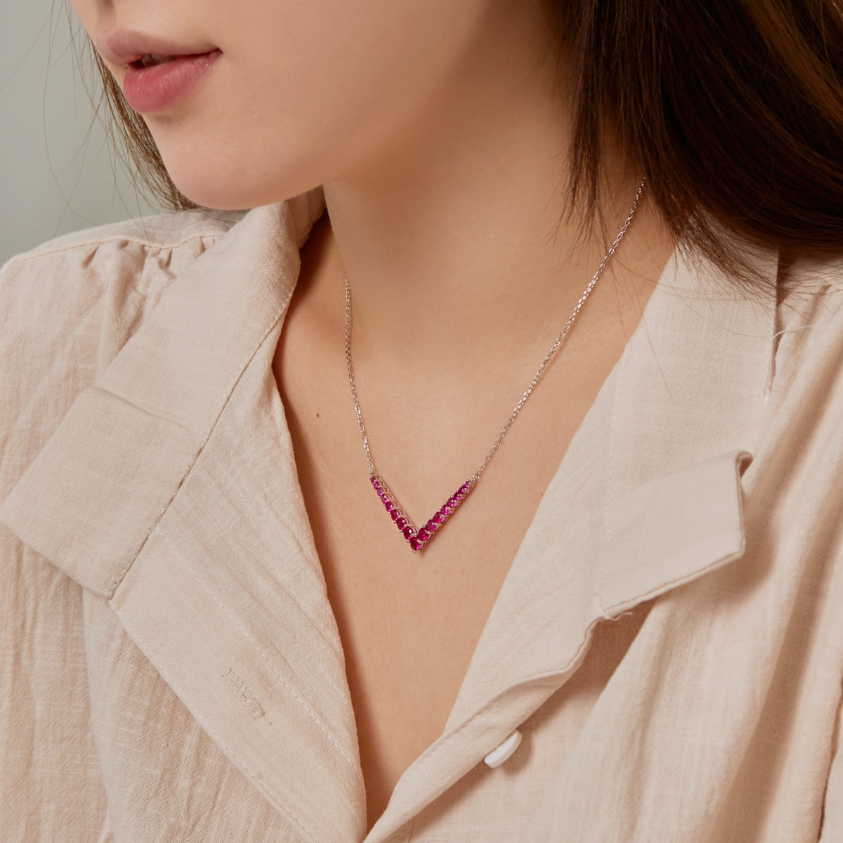 [Lora-Jewelry] Collier rond orné