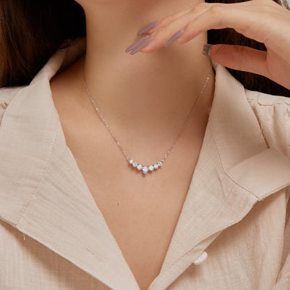 [Lora-Jewelry] Collier délicat en forme de cœur coloré