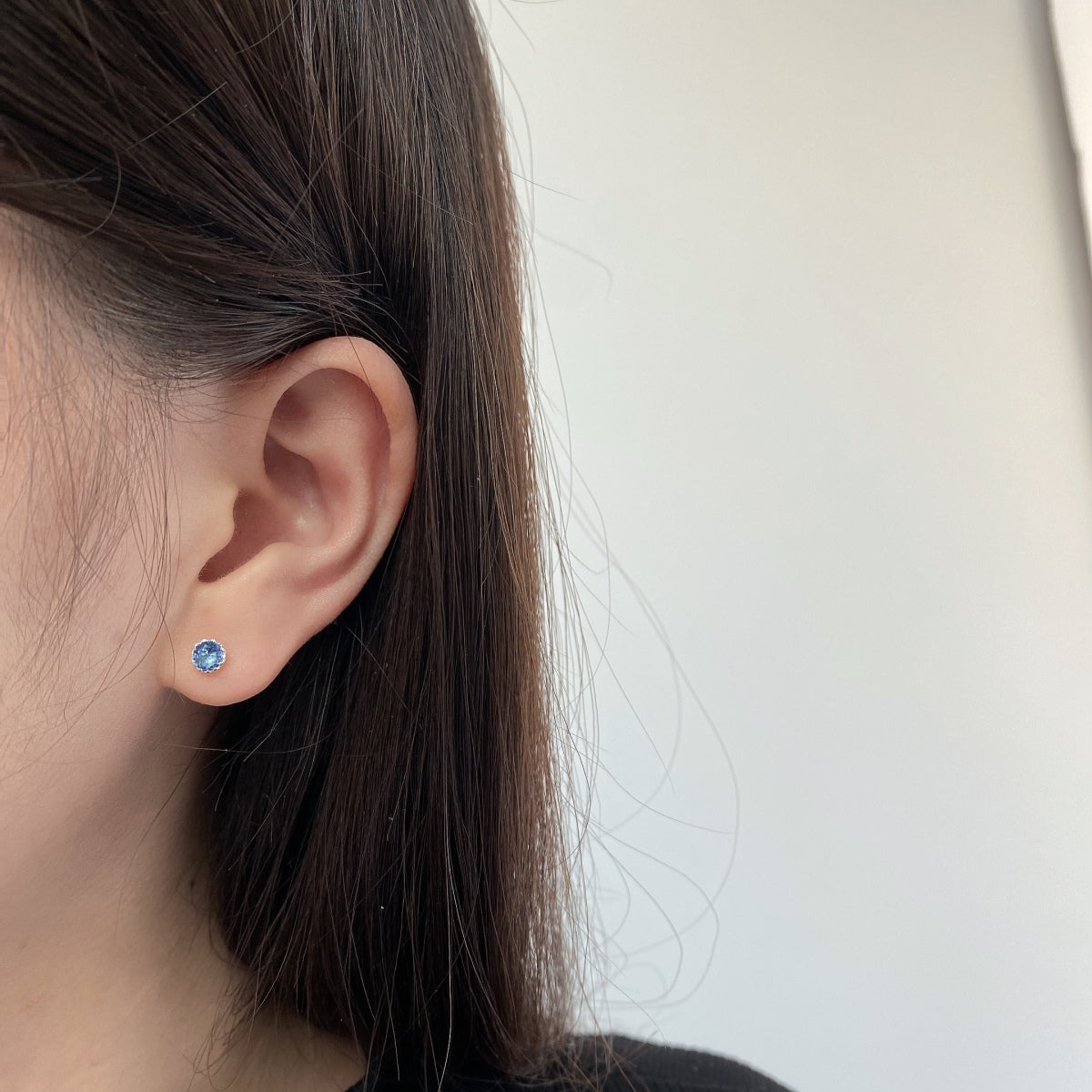 [Lora-Jewelry] Boucles d'oreilles rondes colorées et étincelantes
