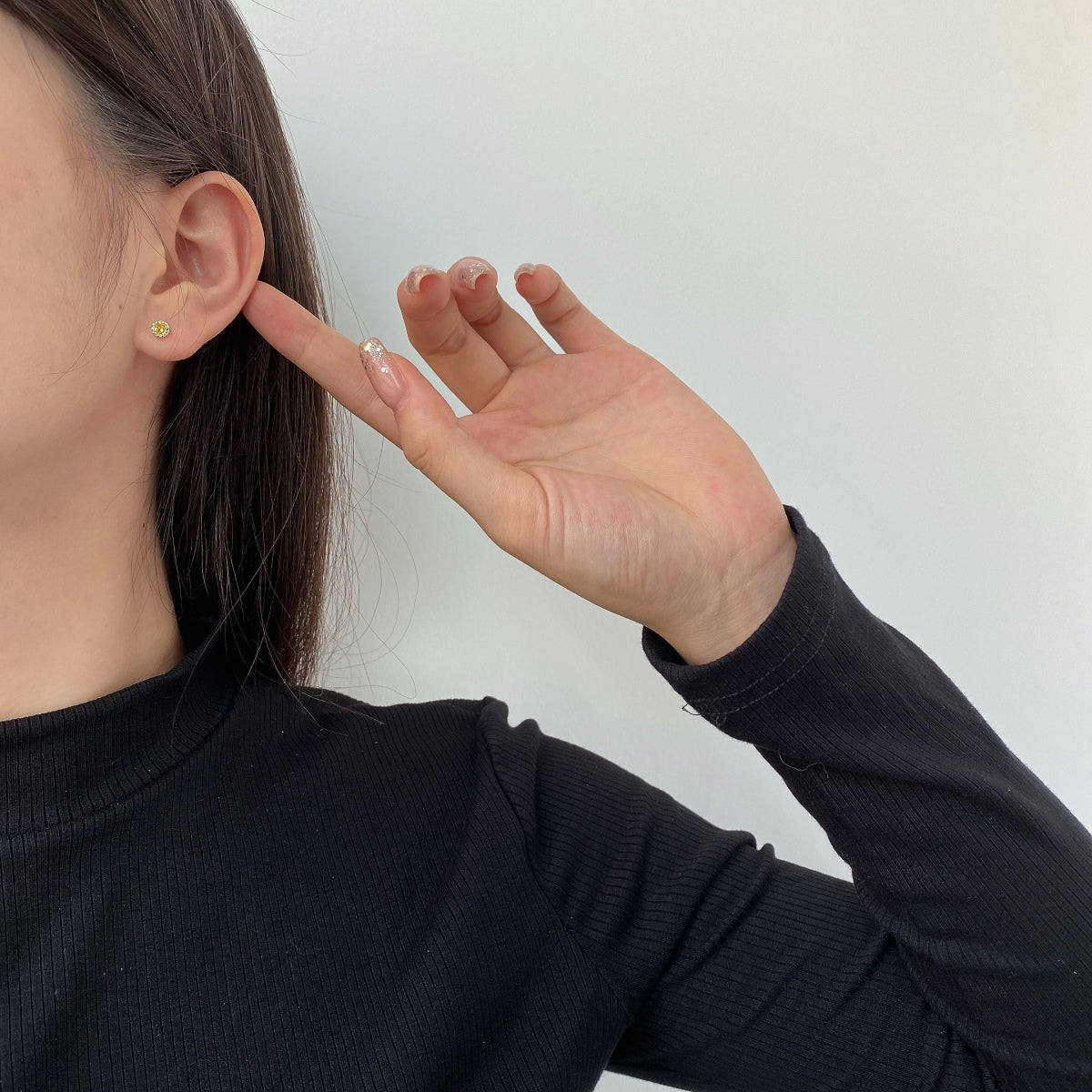 [Lora-Jewelry] Boucles d'oreilles rondes colorées et étincelantes