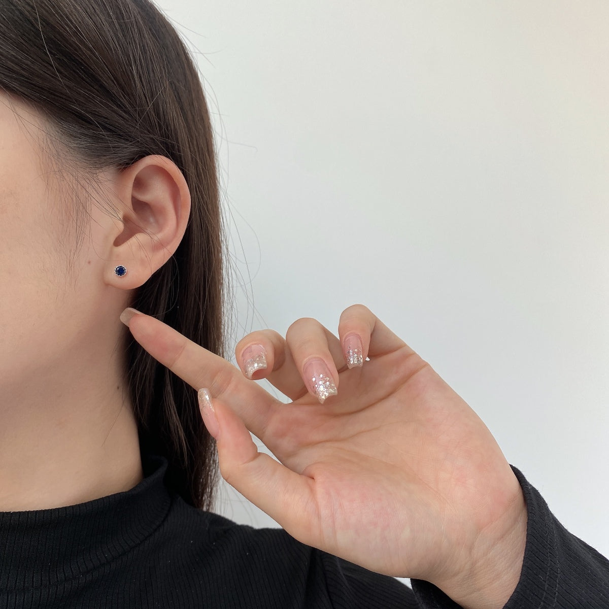 [Lora-Jewelry] Boucles d'oreilles rondes colorées et étincelantes