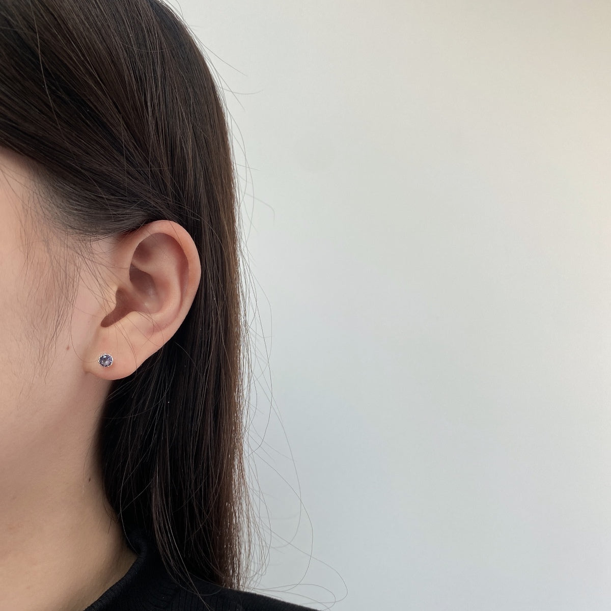 [Lora-Jewelry] Boucles d'oreilles rondes colorées et étincelantes