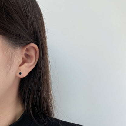 [Lora-Jewelry] Boucles d'oreilles rondes colorées et étincelantes