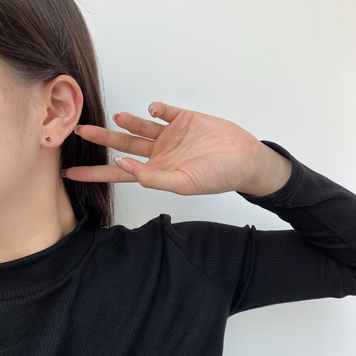 [Lora-Jewelry] Boucles d'oreilles rondes colorées et étincelantes