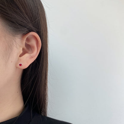 [Lora-Jewelry] Boucles d'oreilles rondes colorées et étincelantes